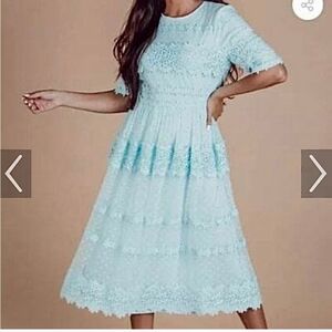 JesaaKae lace midi dress